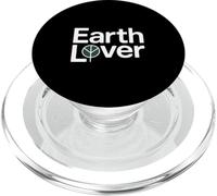 Earth Lover Minimal Nature Typography Nature Lover PopSockets PopGrip for MagSafe