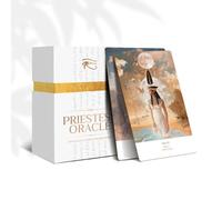 Earth Moon Magick Priestess Oracle Deck: Divine Light Codes of Ancient Egypt | 50 Oracle Cards with Guidebook for Spiritual Awakening, Rituals & Divine Feminine Wisdom