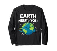 Earth Needs You Earth Day Long Sleeve T-Shirt