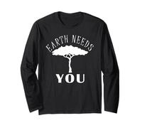 Earth Needs You Earth Day Long Sleeve T-Shirt