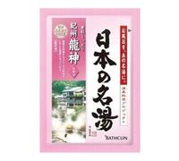 Earth Nihon no Meito Bath Powder (Kishu Ryujin) Japanese Hot Spring Style Bath Additive, 30g Single Pack, Made in Japan