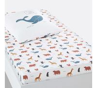 Earth Organic Cotton Fitted Sheet printed