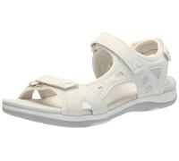 Earth Origins Women s Skylar Sandal I Slip Resistant, Suede Sandals for Everyday, Light Natural, 6 UK