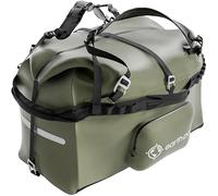 Earth Pak Large Dry Bag - 1680D TPU Waterproof - Heavy Duty Camping & Boat Bag - 8x8 Popout Pocket - Forest Green, 115L