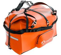 Earth Pak Large Waterproof Dry Bag - 1680D TPU, Heavy Duty Camping & Boat Bag - 8x8 Popout Pocket, Orange, 115L