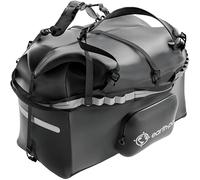 Earth Pak Rover Waterproof Duffel Bag for Men - Popout Pocket 8x8, Heavy Duty Water Resistant 1680D TPU Travel Bag with Removable Straps and 4 Handles, Black, 115L, Black, 115L
