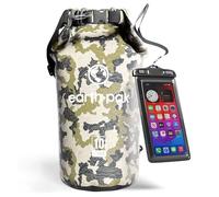 Earth Pak -Waterproof Dry Bag - Roll Top Dry Compression Sack Keeps Gear Dry for Kayaking, Beach, Rafting, Boating, Hiking, Camping and Fishing with Waterproof Phone Case