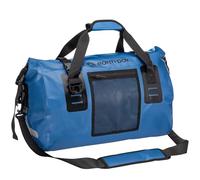 Earth Pak Waterproof Duffel Bag - Perfect for Any Kind of Travel, Lightweight, Large Storage Space, Durable Straps and Handles, Heavy Duty Material to Keep Your Gear Safe, Blue, 50L