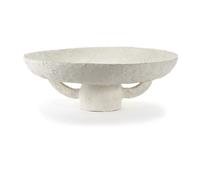 Earth Papier Mâché Display Dish White one size