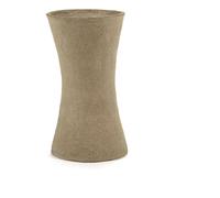 Earth Papier Mâché Vase Brown S