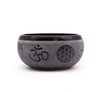 Earth Powder Singing Bowl Om Five Buddha 16Cm