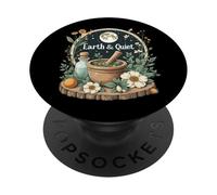 Earth Quiet Autumn Herbal Witch Moon Magic Witchy PopSockets Adhesive PopGrip