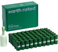 Earth Rated Dog Poo Bag Holder with Bags 900 bags + 1 dispenser