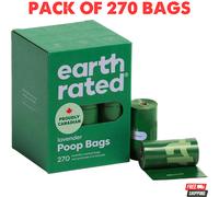 Earth Rated Dog Poo Bags Lavender Scented Biodegradable Strong Leak Proof New UK
