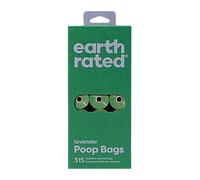 Earth Rated 315 Poo Bags on 21 Refill Rolls Lavender Scented