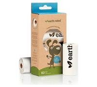 Earth Rated Compostable Dog Poop Bags Unscented 6 x 60 Extra Strong Leak Proof