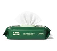 Earth Rated Hypoallergenic Pet Wipes for Dogs & Cats, Cleaning and Odour-Controlling Grooming for Paws, Body, and Butt,