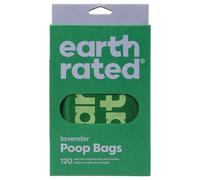 Earth Rated Poop Bags with Handles (120 Pack) - Type : Lavender Scented