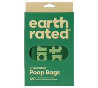 Earth Rated Poop Bags with Handles (120 Pack) - Type : Unscented