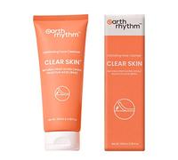 Earth Rhythm Exfoliating Face Cleanser with AHAs & BHAs, Natural, Vegan Friendly - 100 GM