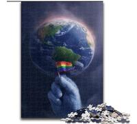 Earth Rose 1000 Piece Jigsaw Puzzles for Teenagers Gifts, Help The Brain Exercise Addictive Toys to Cultivate Patience Perfect Decoration (26x38cm)