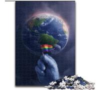 Earth Rose Jigsaw Puzzles for Adults Teenagers Jigsaws Puzzle, Challenging Game Gifts for Is Ideal As A Gift for The Whole Family (50x75cm)