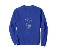 Earth Sign Energy Virgo Constellation Roots Astrology Sweatshirt, Adult Unisex, Royal Blue, S