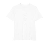 Earth Sign Energy Virgo Constellation Roots Astrology T-Shirt, Men's Big and Tall, White, 4X Tall