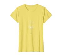 Earth Sign Energy Virgo Constellation Roots Astrology T-Shirt, Women, Lemon, M