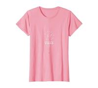Earth Sign Energy Virgo Constellation Roots Astrology T-Shirt, Women, Pink, XS