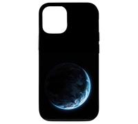 Earth Sphere Small Lit Area Minimal Dark Scene Clean View Case for iPhone 12/12 Pro