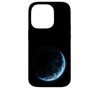 Earth Sphere Small Lit Area Minimal Dark Scene Clean View Case for iPhone 14 Pro