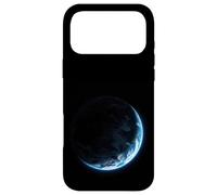 Earth Sphere Small Lit Area Minimal Dark Scene Clean View Case for iPhone 17 Pro Max