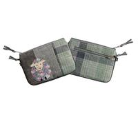 Earth Squared Applique Picture Animal Large Tweed Wool Juliet Coin Purse (Sheep)