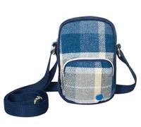 Earth Squared - Fair Trade - Tweed Phone Pouch Bag Mini Cross Body Bag (Tantallon)