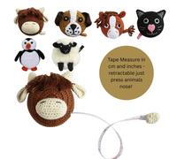 Earth Squared Retractable Animal Sewing Tape Measure - Sheep