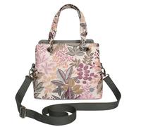 Earth Squared Spring Jacquard Camille Hand Bag - Pink