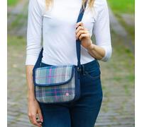 Earth Squared Tartan Tweed Mila Crossbody Bag - Drem