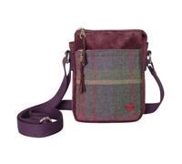 Earth Squared Tweed Tartan Crossbody Phone Pouch Bag - Gullane