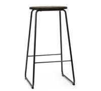 Earth Stool Barstool Mater Waste dark H 69 cm - 5704794060459