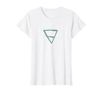Earth Symbol T-Shirt, Women, White, Medium