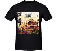 Earth The Bees Made Honey in The Lions Skull Men Graphic Tee Shirts Size XXL Black
