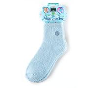 Earth Therapeutics Foot Therapy Blue Aloe Infused Socks 221774