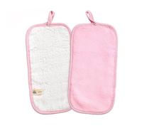 Earth Therapeutics Organic Cotton Makeup Removing Cloth - Pink