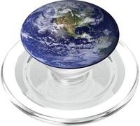 Earth View Space Planet View Astronomy Nature Lovers Space PopSockets PopGrip for MagSafe