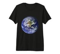 Earth View Space Planet View Astronomy Nature Lovers Space Premium T-Shirt