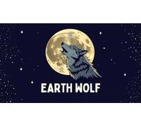 EARTH WOLF Polyhedral Multi Coloured Eldar Futhark Rune Dice