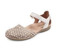 Earth Women's Bronnie Flat Sandal, Cream 110, 6 UK