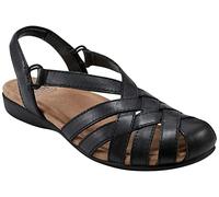 Earth Women's Berri Fisherman Sandal, Black 001, 4 UK