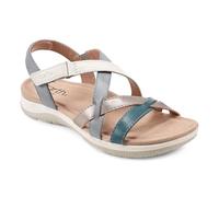Earth Women's Sterling, Blue/Cream Multi Leather 420, 7 Wide